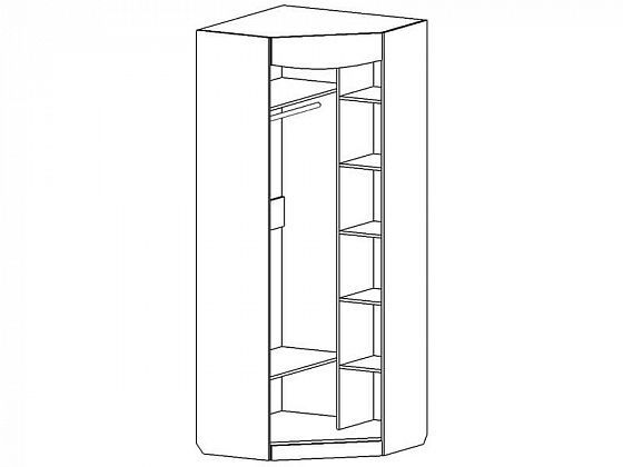 Шкаф угловой "Мария-Луиза 5" - Шкаф угловой "Мария-Луиза 5" - 2