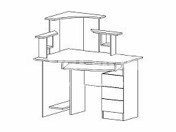 Стол компьютерный "СКУ-1"