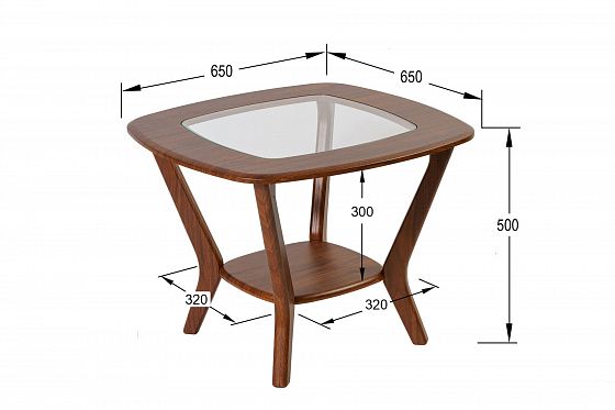 Стол журнальный "Мельбурн" - Стол журнальный "Мельбурн" - схема