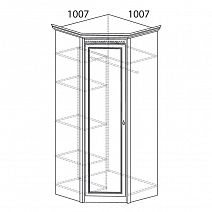 Шкаф угловой "Лючия" №183 Зеркало