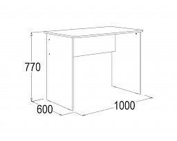 Стол письменный-1 "Омега-16"