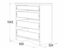 Комод "Ольга-10"