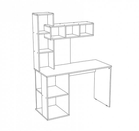 Стол компьютерный №4 - Схема