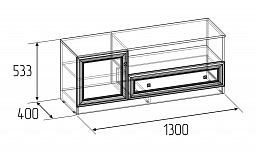 Тумба ТВ 333 "Paola" (Паола)