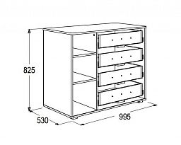 Комод "Омега-16"